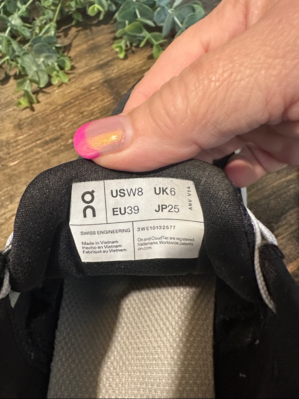 On Running Gray & White Running Shoes with Lime Highlights worn only twice - Picture 3 of 4